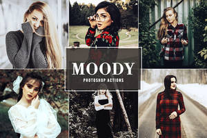 Moody Photoshop Actions Free Download