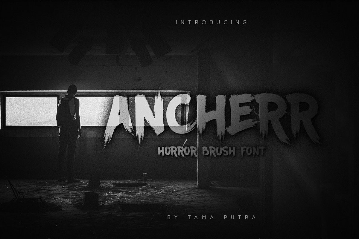 Ancherr Brush Font
