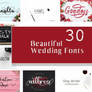 30 Beautiful Wedding Fonts for 2023