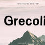 Grecoliv Brush Font