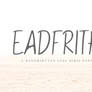 Eadfrith Handwritten Sans Serif Font