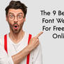The 9 Best Free Font Websites For Free Fonts