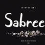 Sabreen Handmade Font