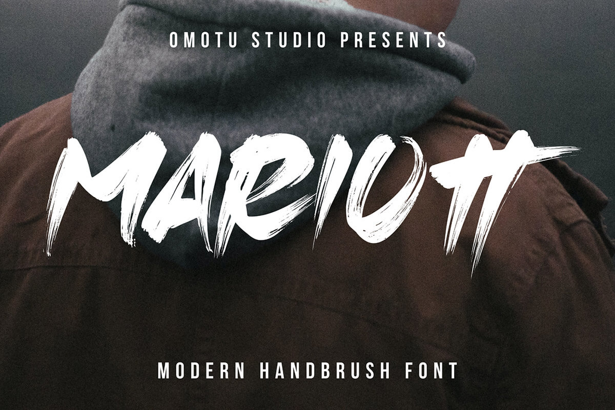 Mariott Handbrush Font Free Download