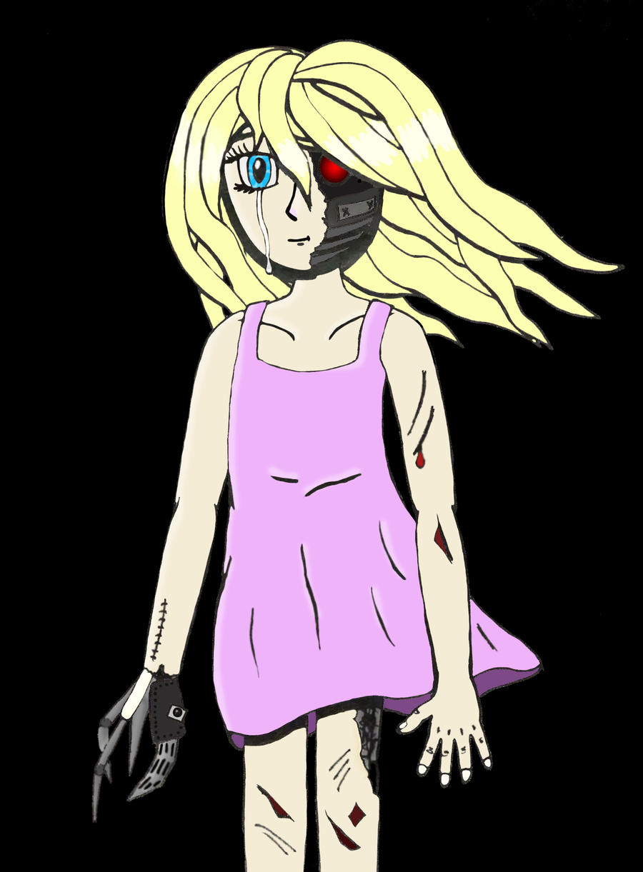 SCP-191 - Cyborg Child (Colored) by C-H-4-r-l-3-y on DeviantArt