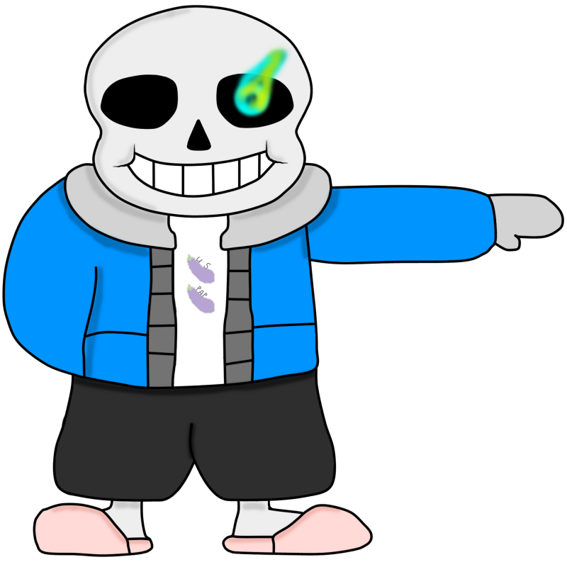 Angry Sans by NoteYuuta on DeviantArt