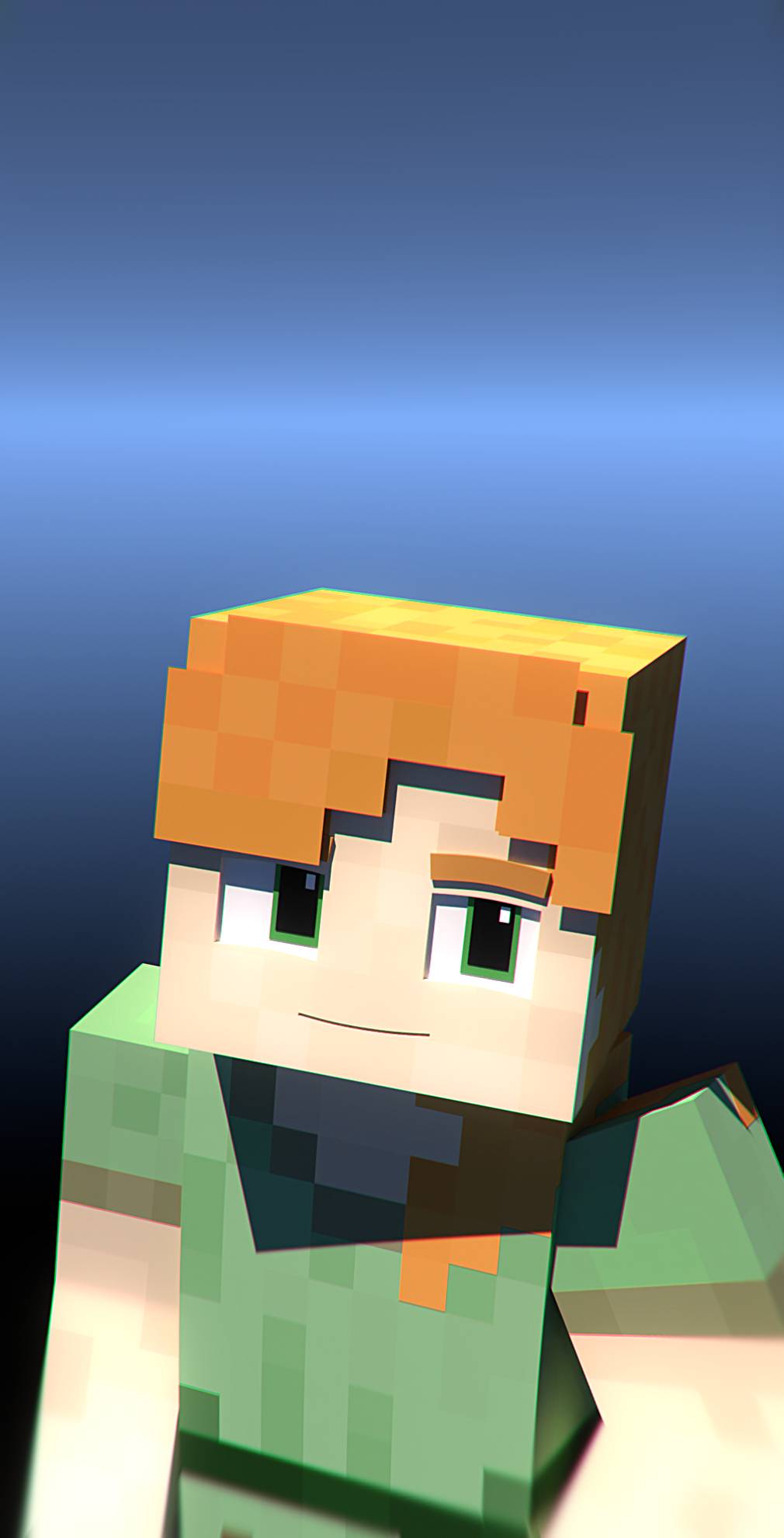 Minecraft Alex Updated Look Minecraft alex wallpaper by aldicraftia on DeviantArt
