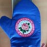 Rose Oven Mitt