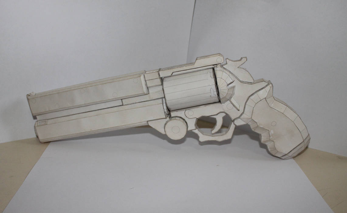 AGL 45 Long Colt revolver Papercraft by DanteSagittariKnight on DeviantArt