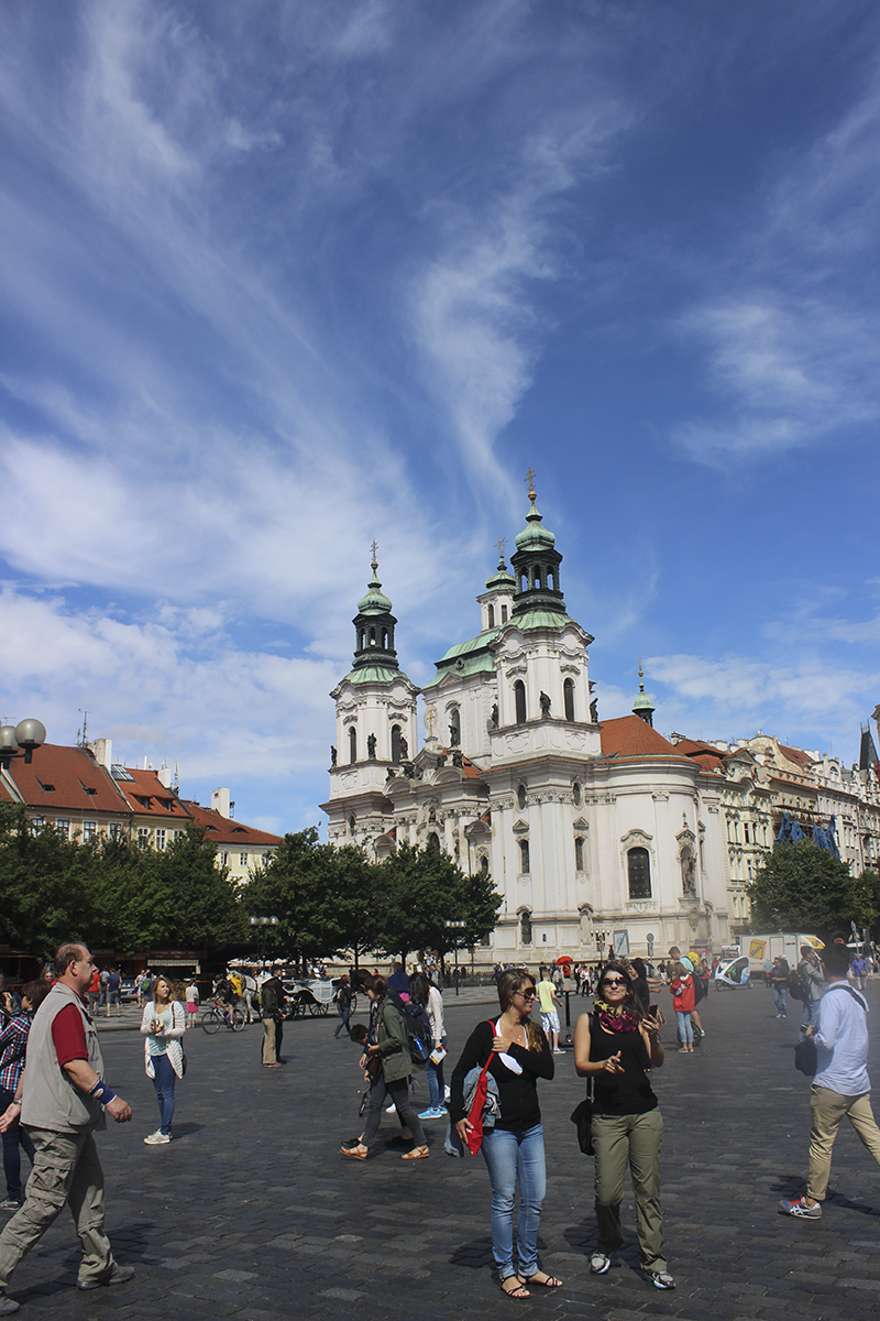 Where the Sky meets the Earth...In Prague