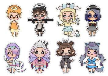 Chibi Set 3 (Avatar / OC)