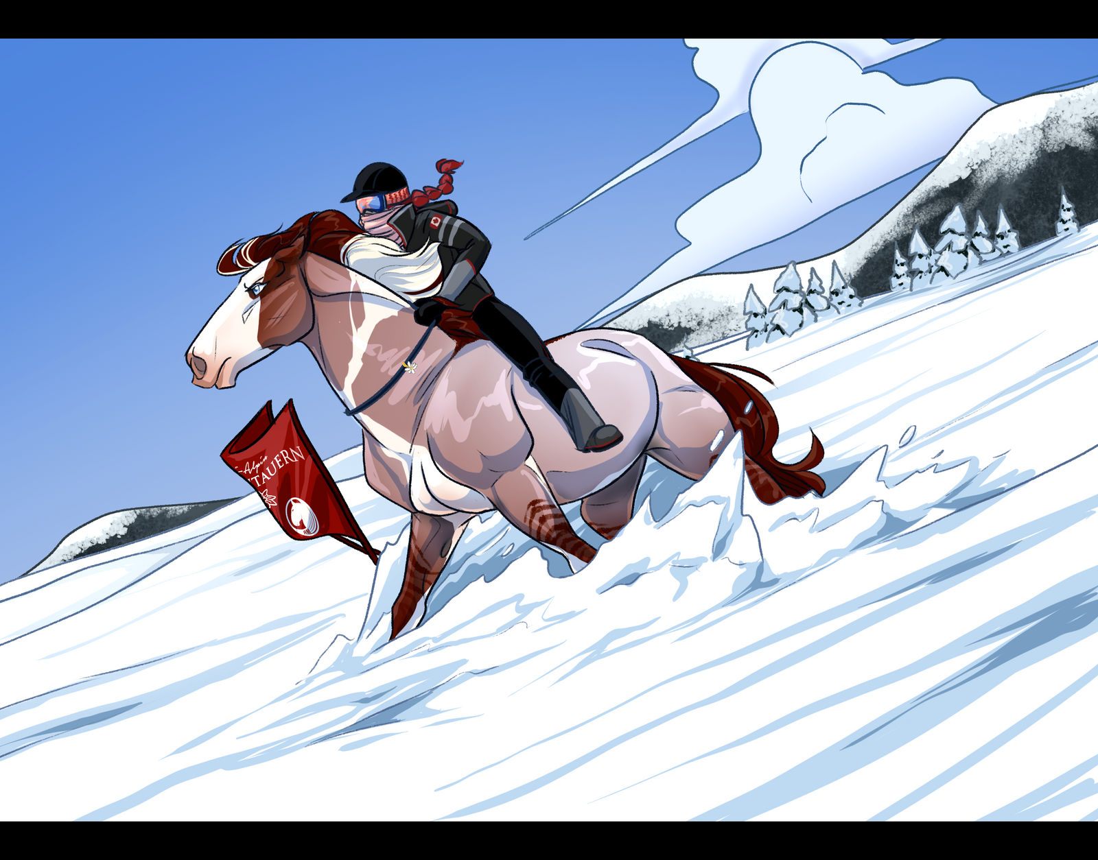 Redfiredog Emma R And R Red and on fire by Emii-M on DeviantArt