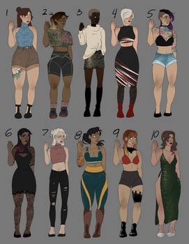 Lady Adopts - New Bases 3/10 open