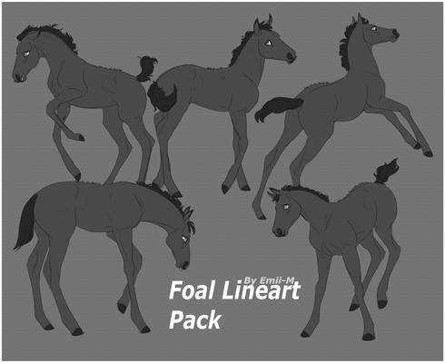 Foal Linearts pack