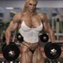 Astrid... Swedish Power House In the Gym