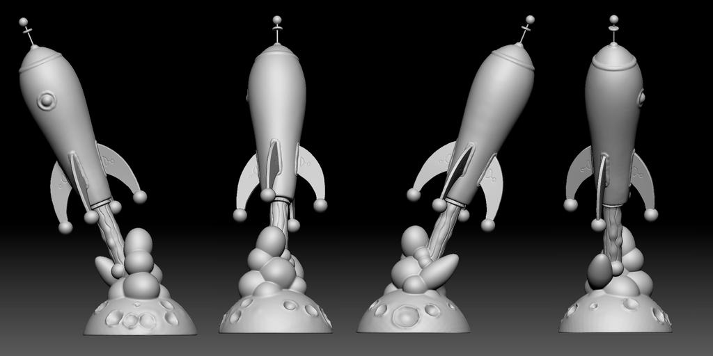 Rocket Ship by CerebralCortex27 on DeviantArt