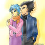 Vegeta and Bulma