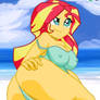 Equestria Girls - Summer Beach - Sunset Shimmer #1