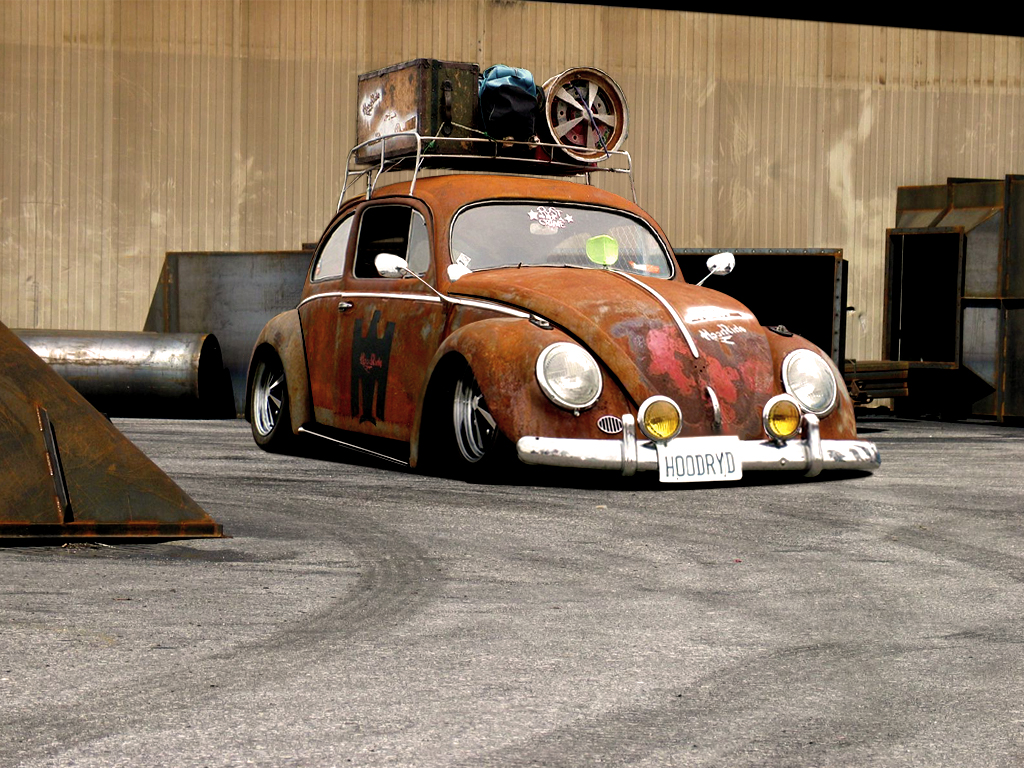 Fusca Hood Ride .