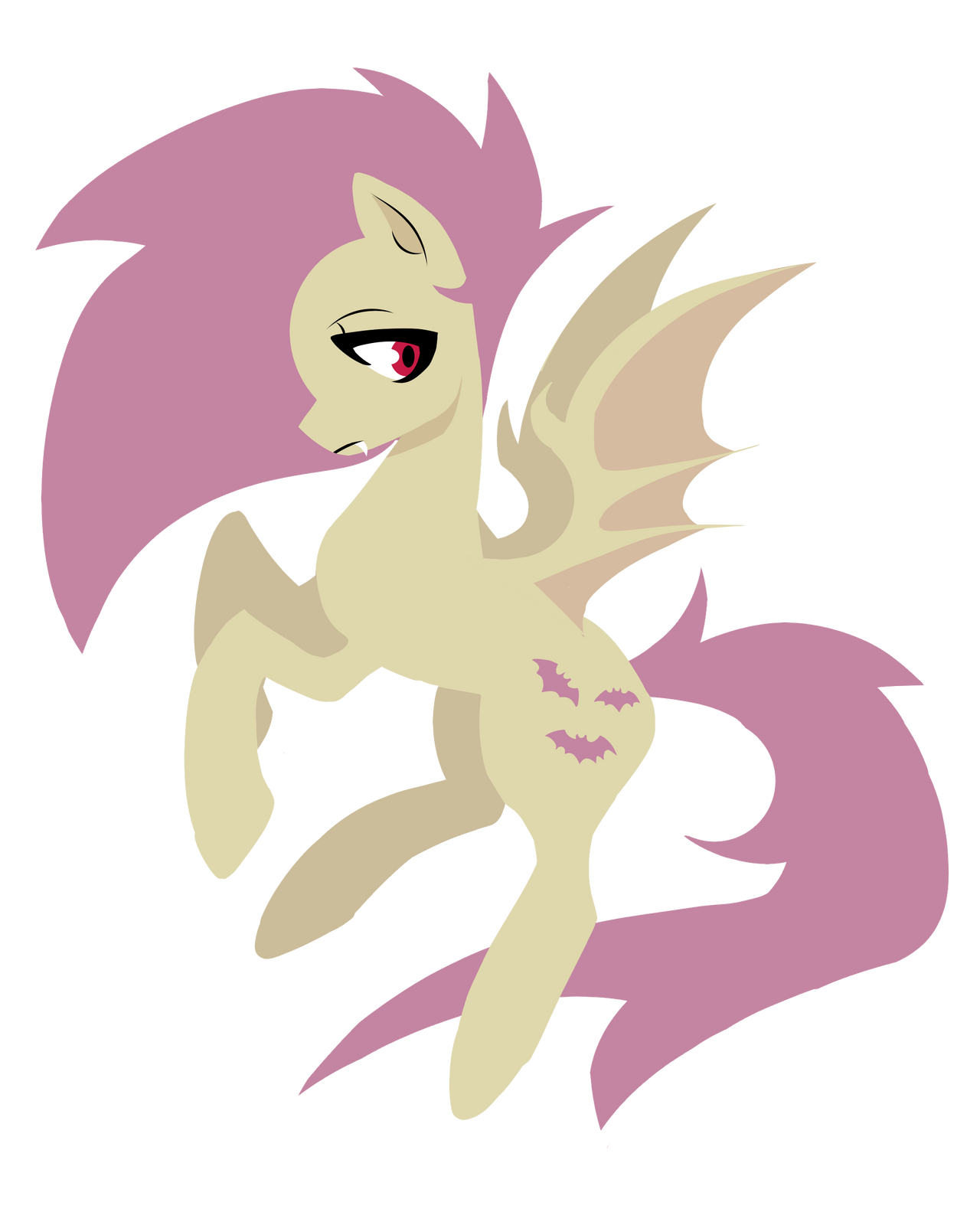 Flutterbat Deviantart Front Flutterbat by ExcellentRockk on DeviantArt