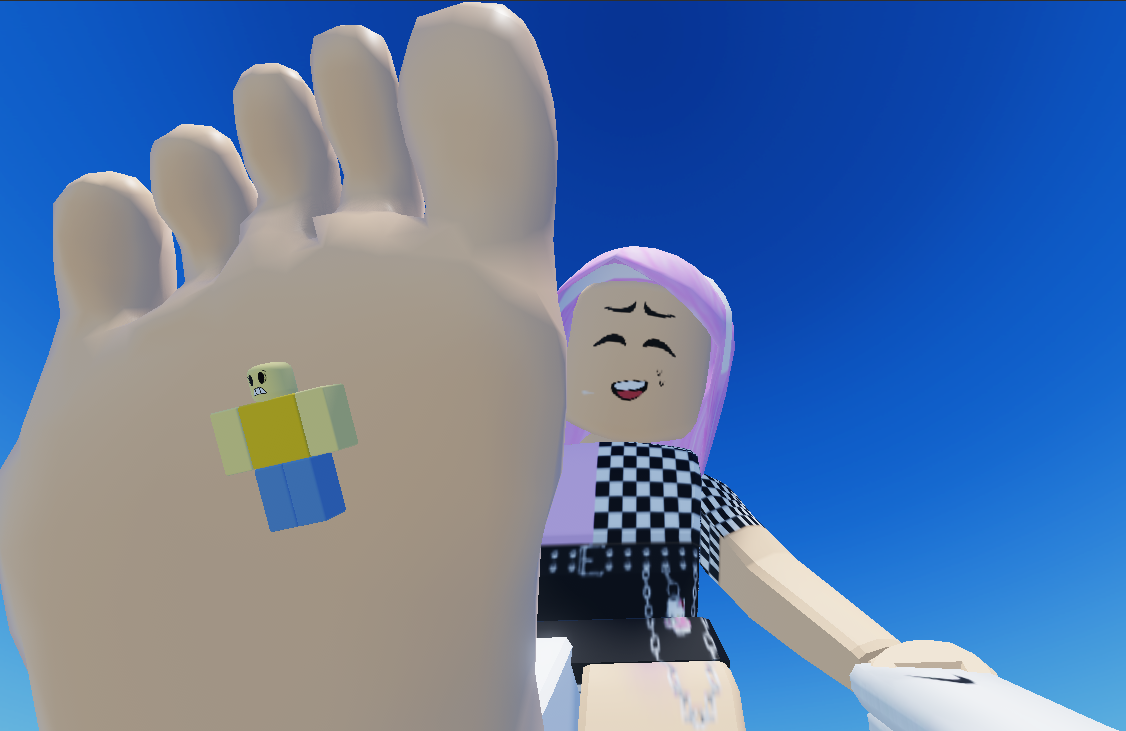 Roblox Giantess Feet Crush (Taking Requests) by MiaRoblox on DeviantArt