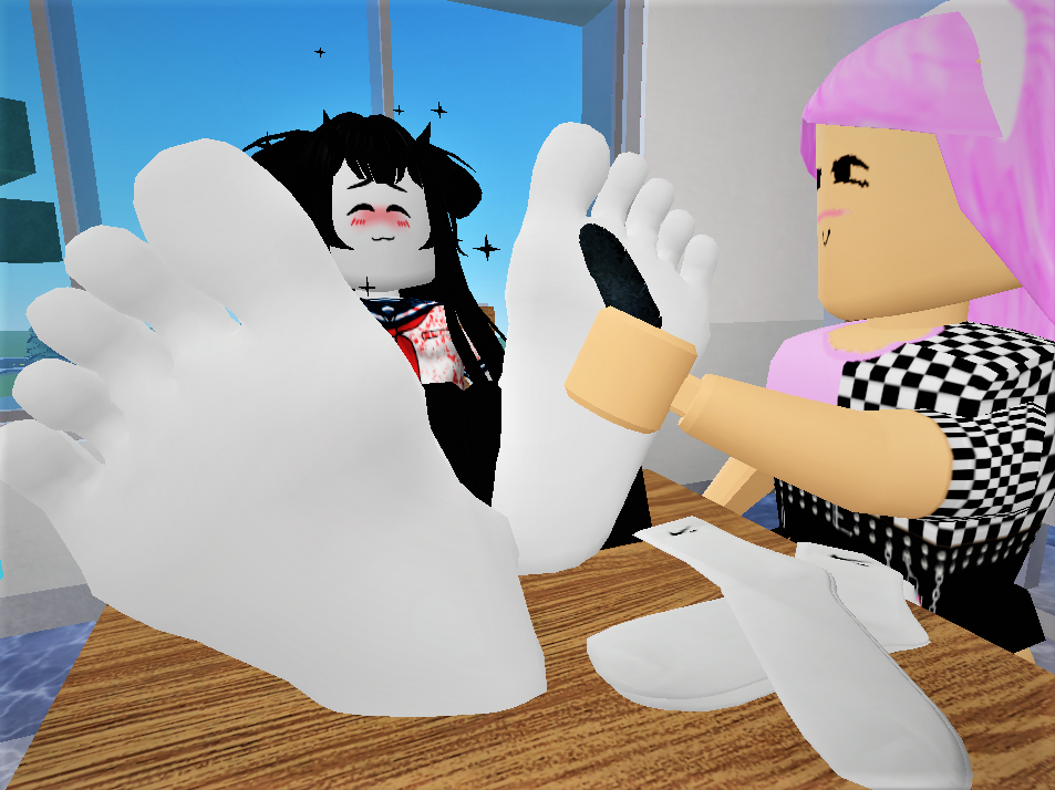 Her Sweaty Roblox Feet Get Tickled request By MiaRoblox On DeviantArt her-sweaty-roblox-feet-get-tickled-request-by-miaroblox-on-deviantart