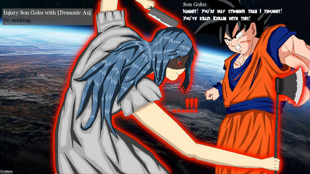 Demonic Enri vs Goku (Purgatory vs Dragon Ball Z)