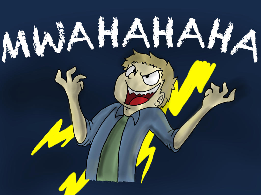 Maniacal Laugh by lunaticwithpencils on DeviantArt