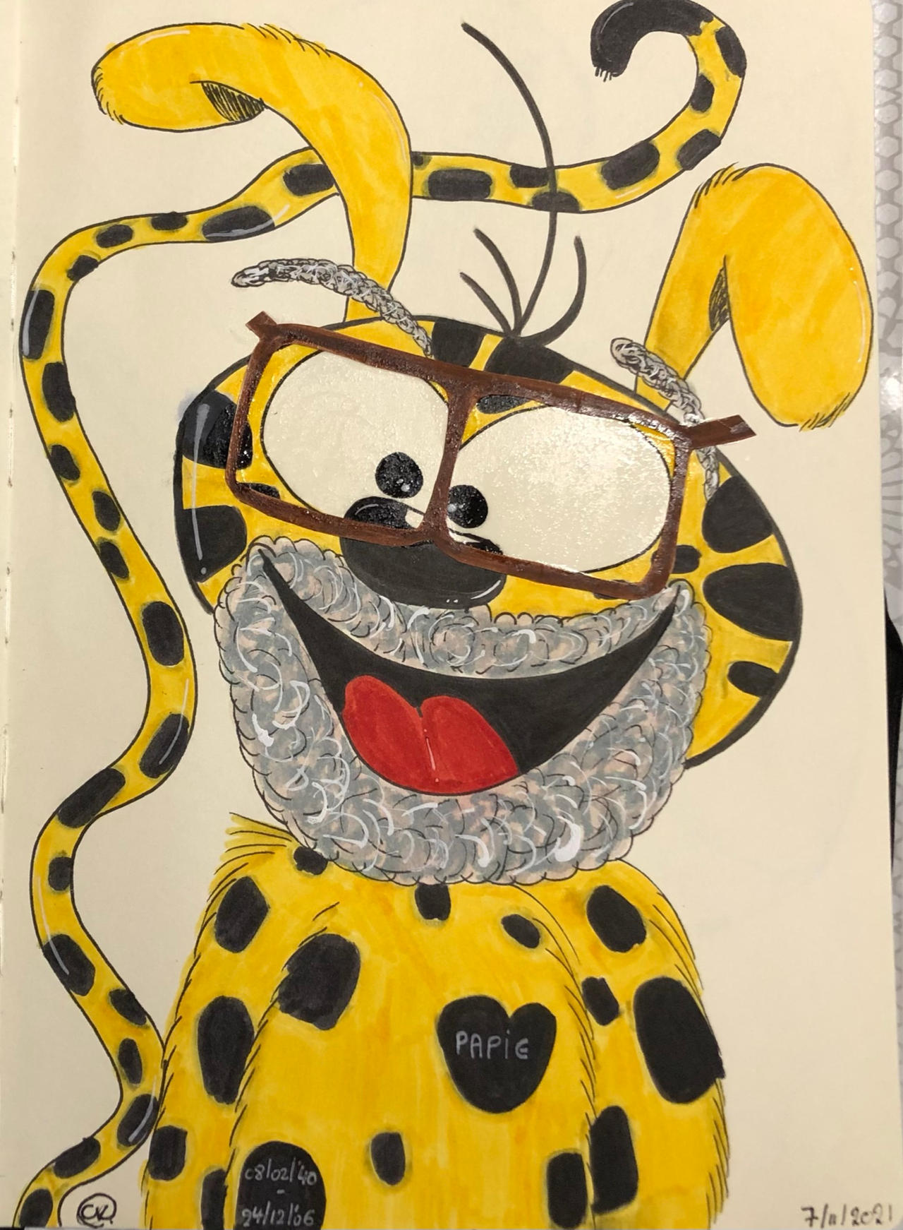 marsupilami by KellyCoquel on DeviantArt