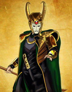 Amon as Loki