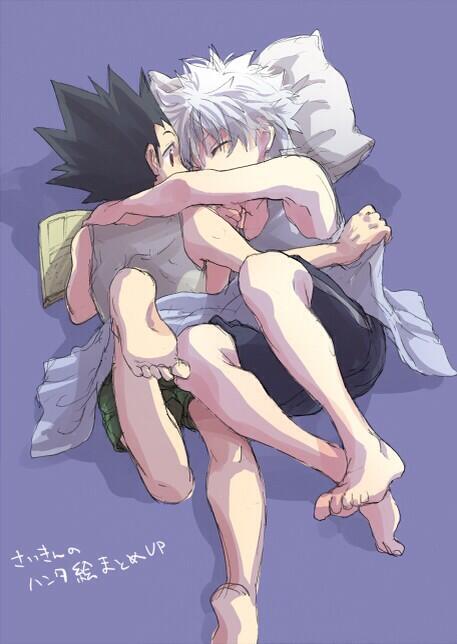 lalala mas shaoi killua x gon c: