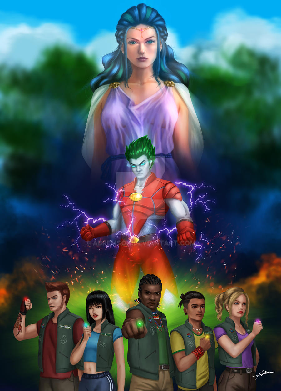 Captain Planet and the Planeteers by Abremson on DeviantArt