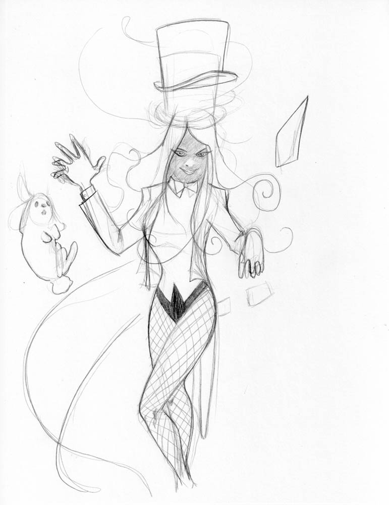 Sketchy Zatanna...