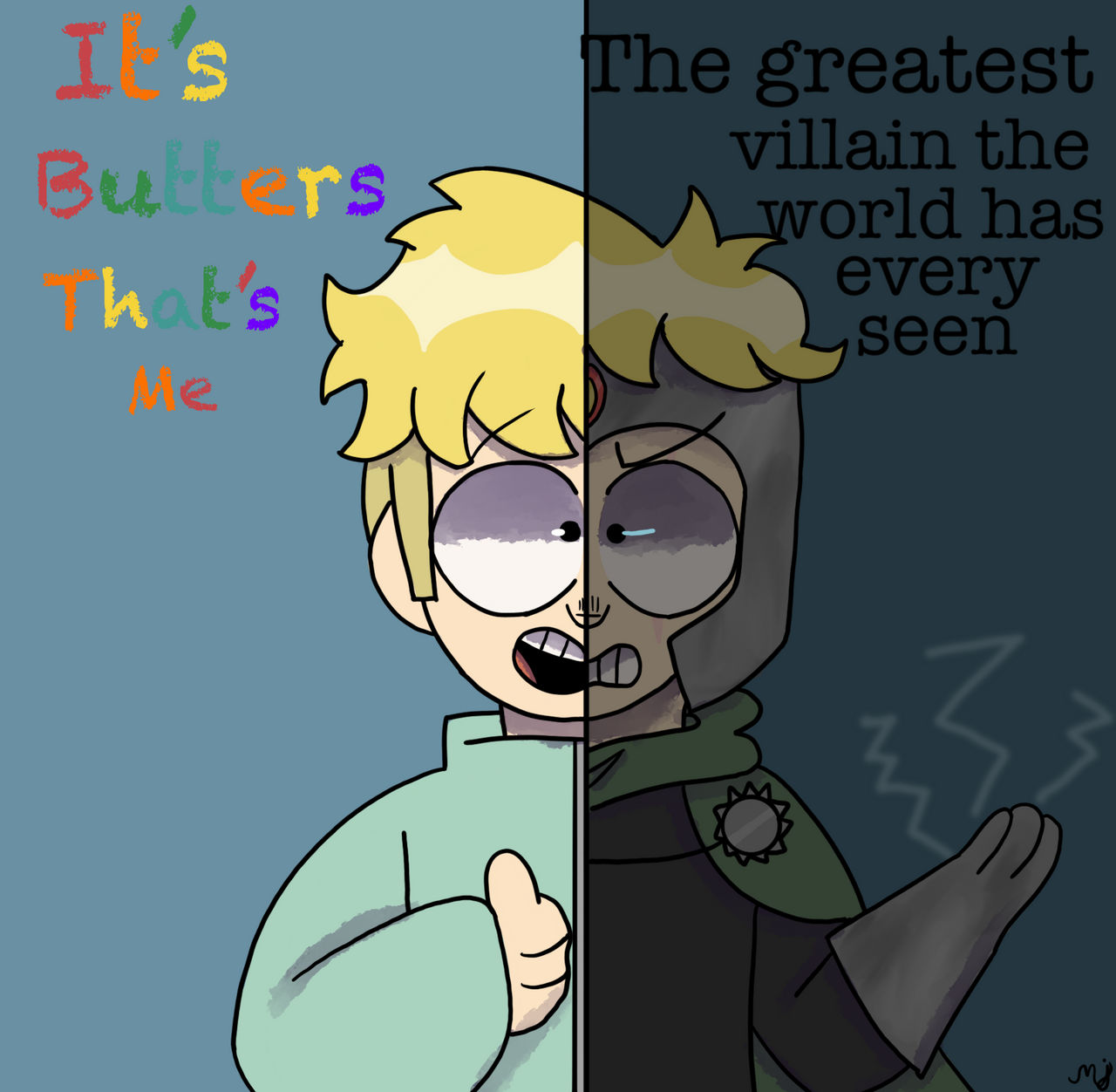 Butters Redraw Butters redraw by Mikaylauniverse on DeviantArt