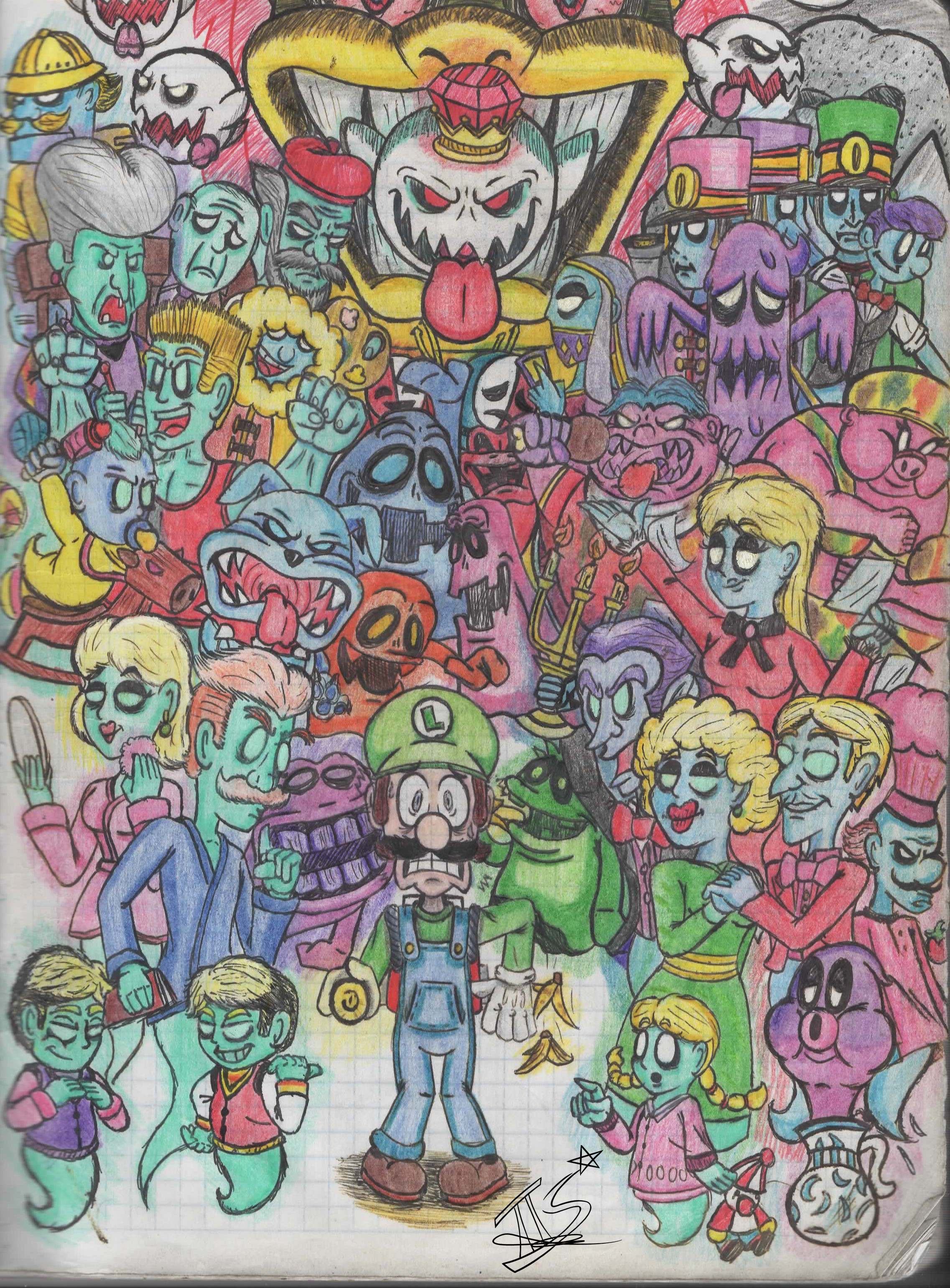 Luigi's Mansion by HugoSanchez2000 on DeviantArt