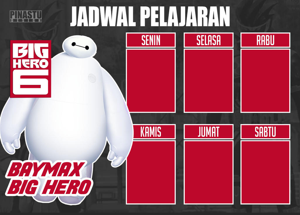 Gambar Mentahan Jadwal Pelajaran