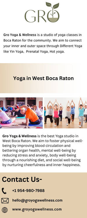 Join Yoga in West Boca Raton | Gro