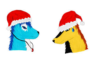 3. Advent: Christmas hats