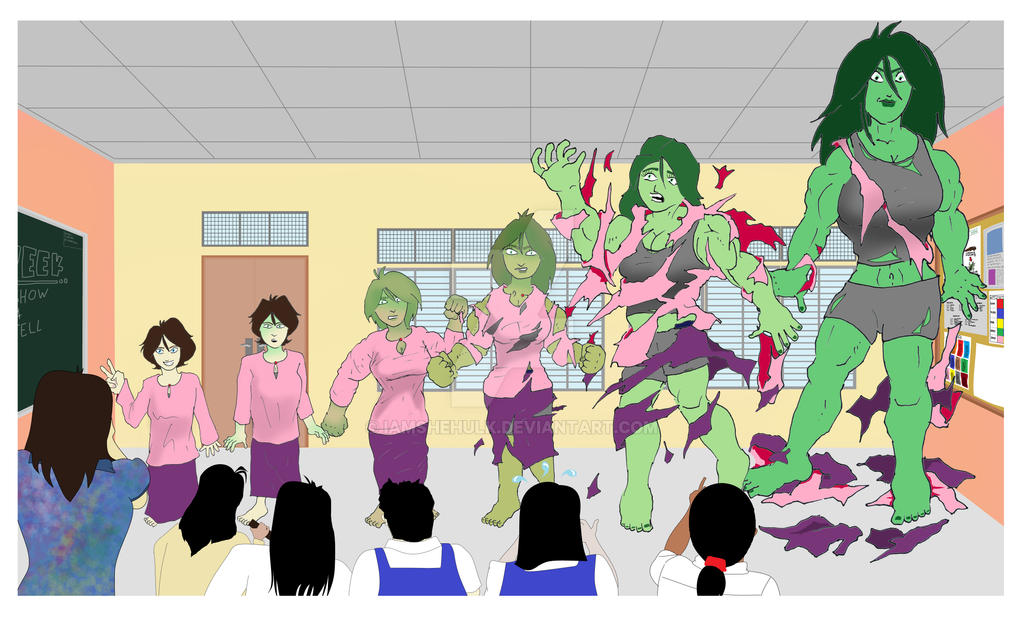 SHE HULK TRANSFORMATION SEQUENCE By IAmSheHulk On DeviantArt she-hulk-transformation-sequence-by-iamshehulk-on-deviantart