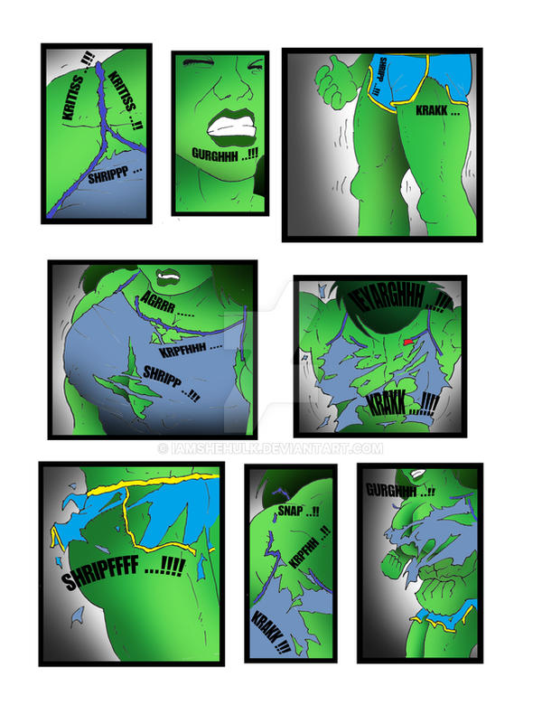 SHE HULK TRANSFORMATION SEQUENCE By IAmSheHulk On DeviantArt she-hulk-transformation-sequence-by-iamshehulk-on-deviantart