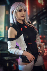 Lucy cosplay (Cyberpunk Edgerunners)