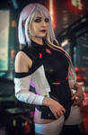 Lucy cosplay (Cyberpunk Edgerunners) by Dragunova-Cosplay
