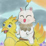 Moguri, the chocobo rider