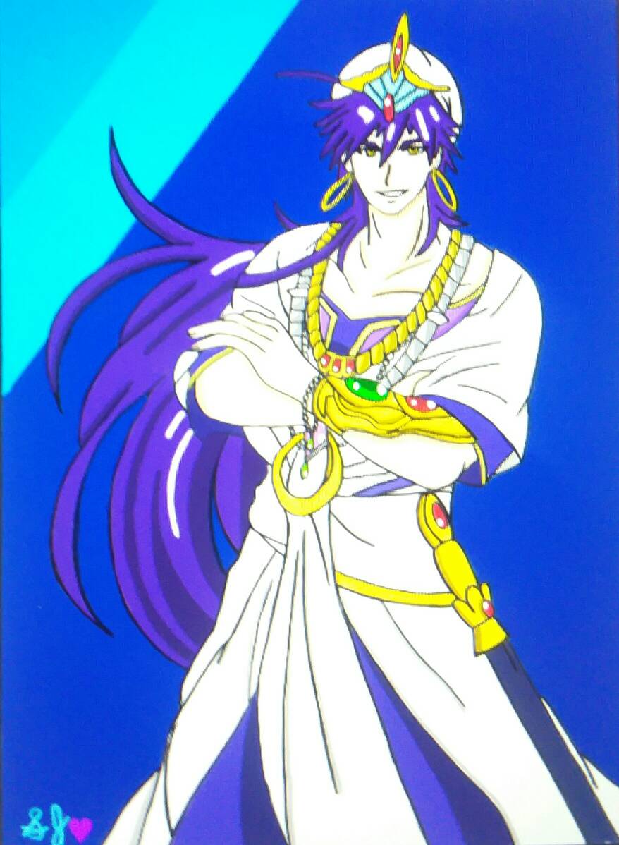 Sinbad : Magi the Kingdom of Magic Render by Banan1998 on DeviantArt