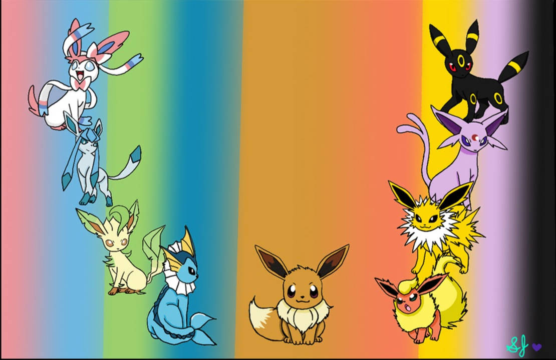 Pokemon Eevee And Evoluations By Craftsy art On DeviantArt pokemon-eevee-and-evoluations-by-craftsy-art-on-deviantart