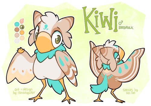 OC: Kiwi the Birdfolk