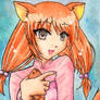 ACEO - Chili the Catgirl