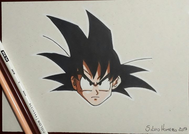 Desenhando o Goku - Drawing Goku (Dragon Ball ) 