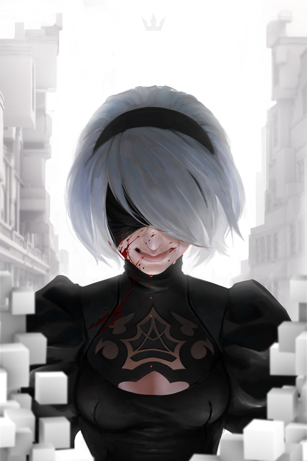 2B Tribute by NikuSenpai on DeviantArt