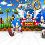 Sonic 25th Anniversary - Wallpaper
